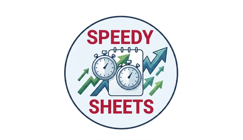 SpeedySheets - Time Tracked. Fast.